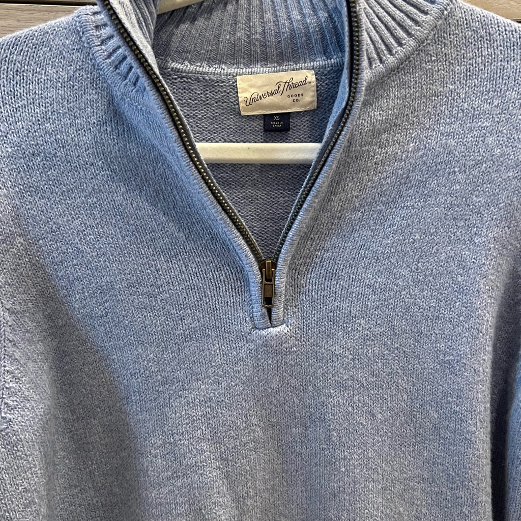 Universal Thread Zip Sweater.